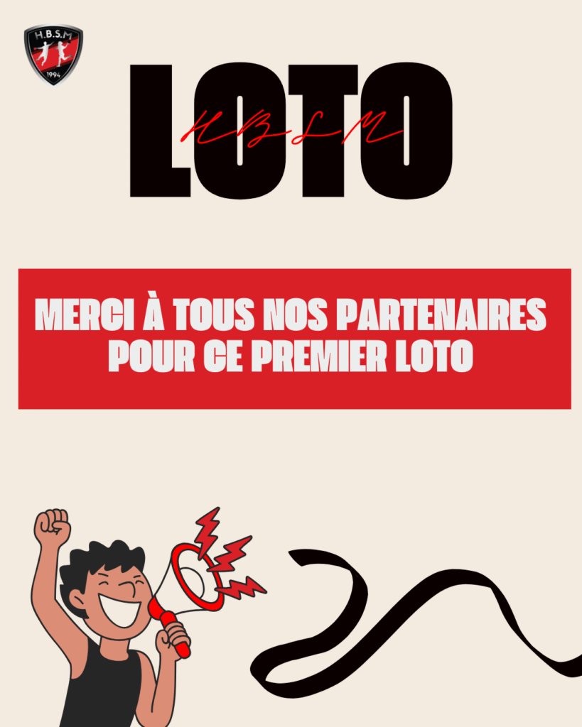 Remerciements partenaires loto