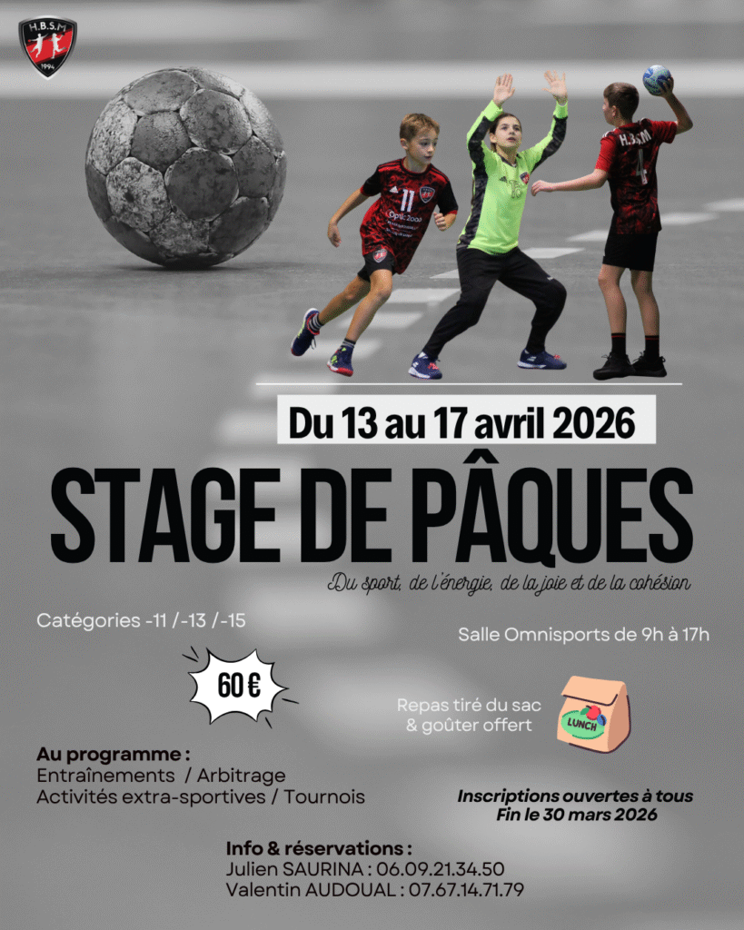 Stage de pâques